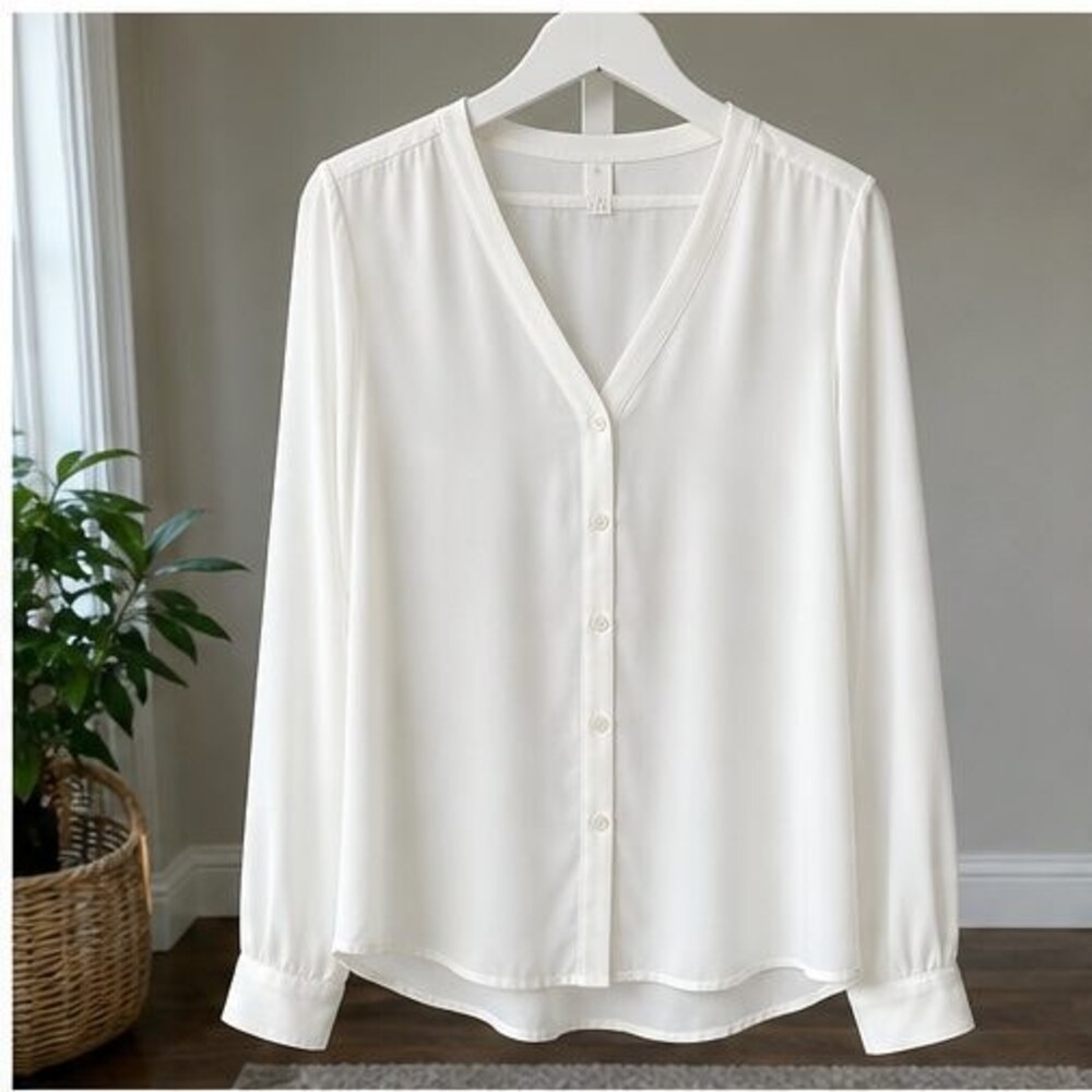 Ivory Tunic Blouse
